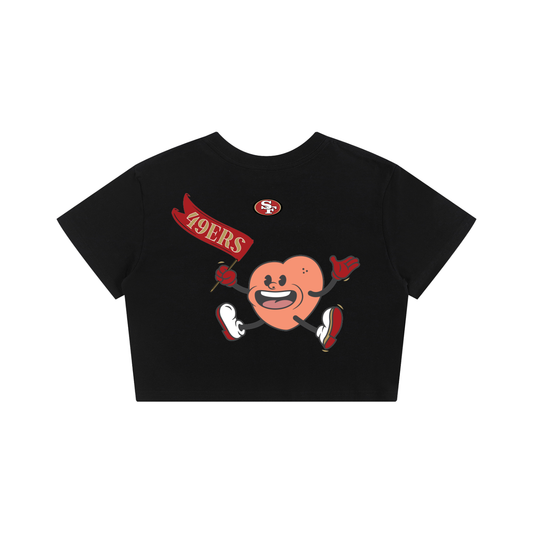 49ER LOVE Baby Tee Seamless T-Shirt - 200 GSM
