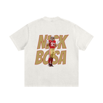 BIG BOSA Heavyweight Vintage Washed Frayed T-Shirt