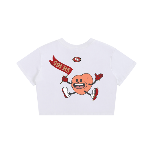 49ER LOVE Baby Tee Seamless T-Shirt - 200 GSM