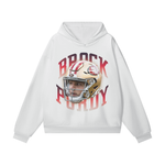 CANT STOP THE BROCK Oversize Heavyweight Hidden Pocket Fleece Hoodie - 460 GSM