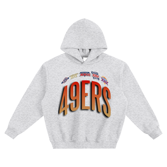5 TIME CHAMPS Fleeced Boxy Hoodie