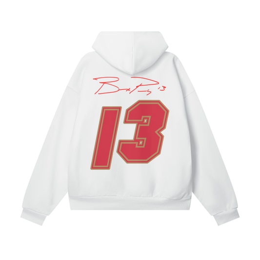 CANT STOP THE BROCK Oversize Heavyweight Hidden Pocket Fleece Hoodie - 460 GSM