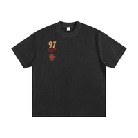 BIG BOSA Heavyweight Vintage Washed Frayed T-Shirt