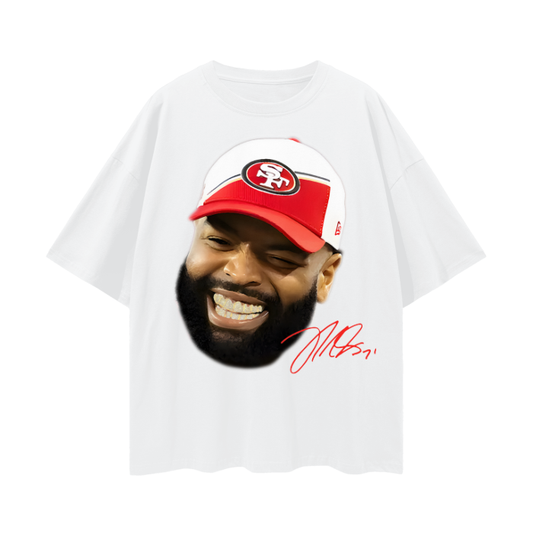 GOLD GRILL TRENT Oversize Deep Drop Shoulder Tee - 190 GSM