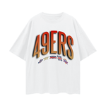 GOLD GLOW Oversize Deep Drop Shoulder Tee - 190 GSM